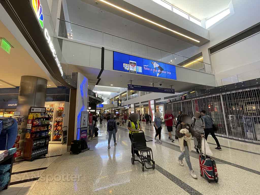 Terminal 3 interior LAX airport