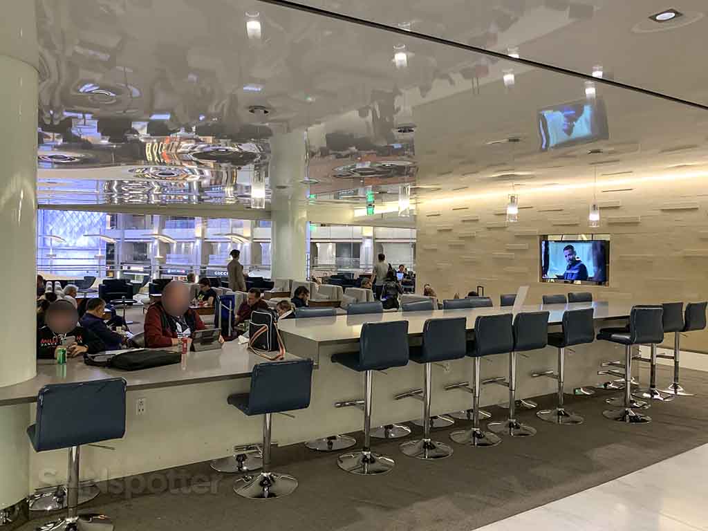 KAL lounge at LAX