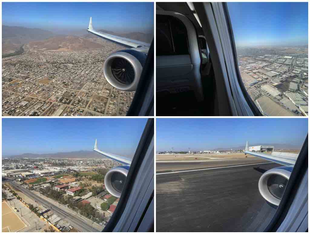 Arrival at the Tijuana airport 