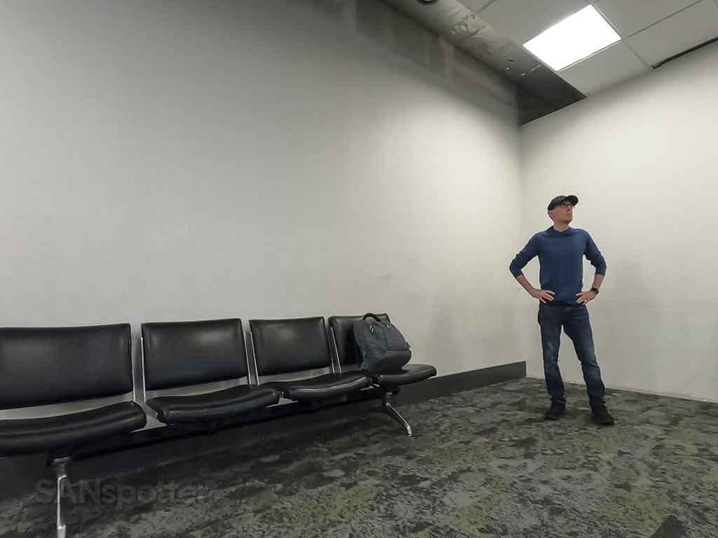 SANspotter selfie Nashville airport 