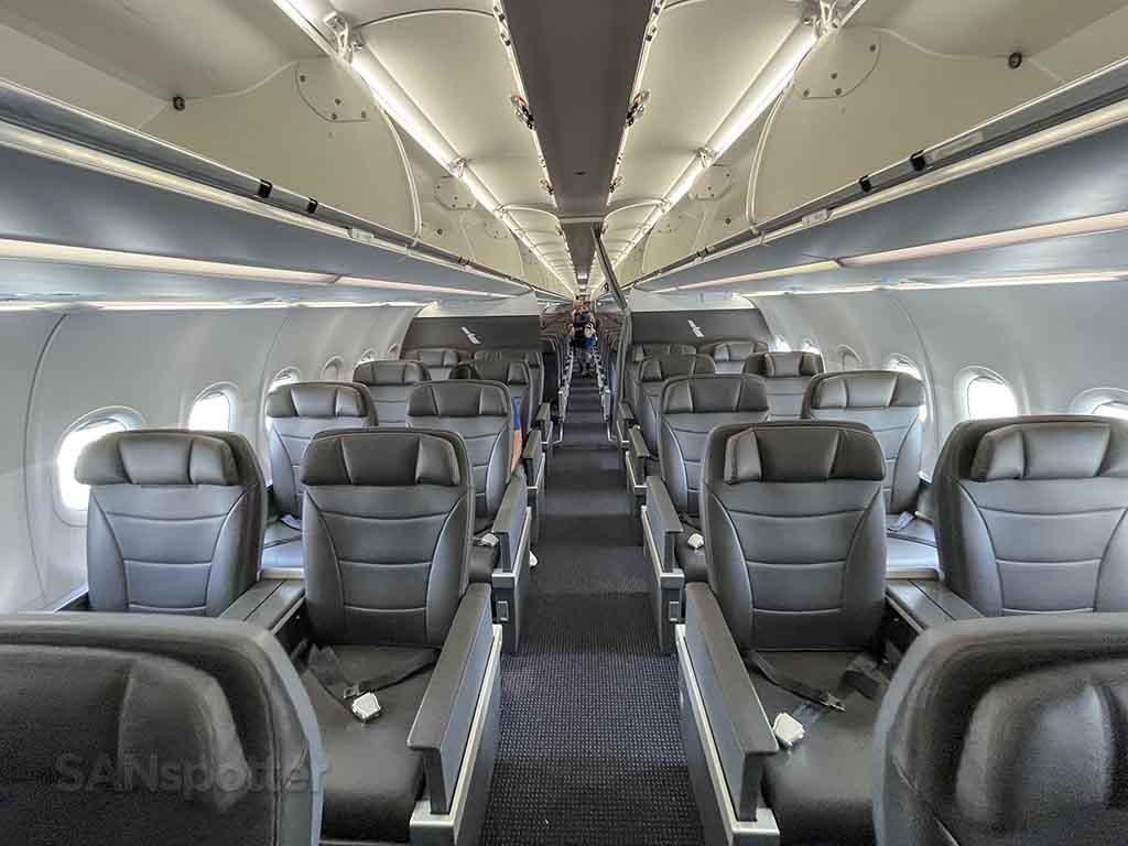 American airlines A321neo first class cabin