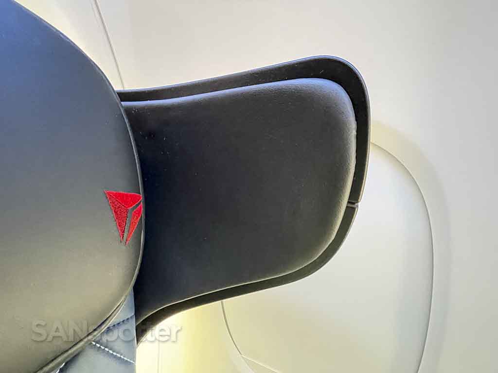 Delta A321neo first class headrests 