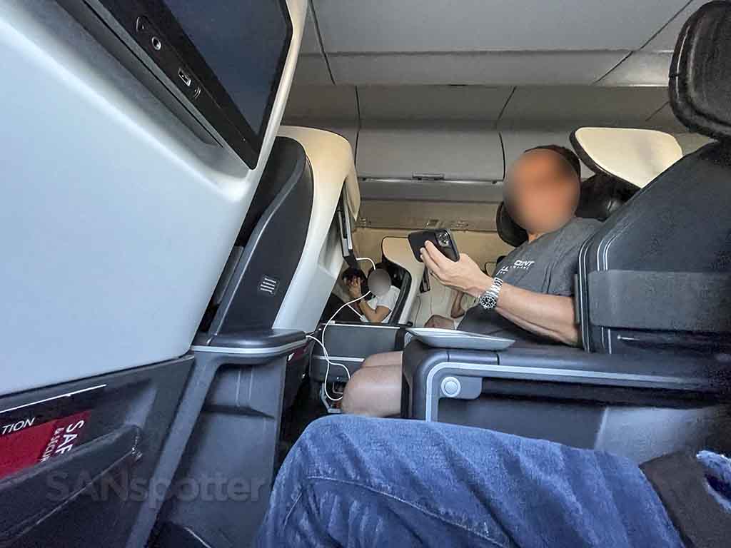 Delta A321neo first class passengers