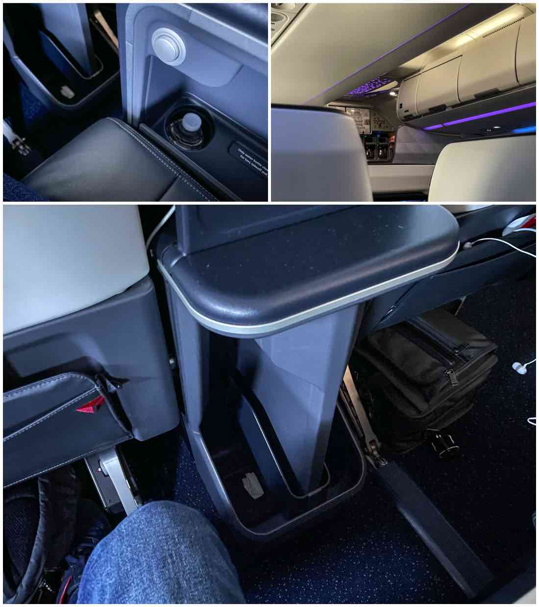 Delta A321neo first class seat details 