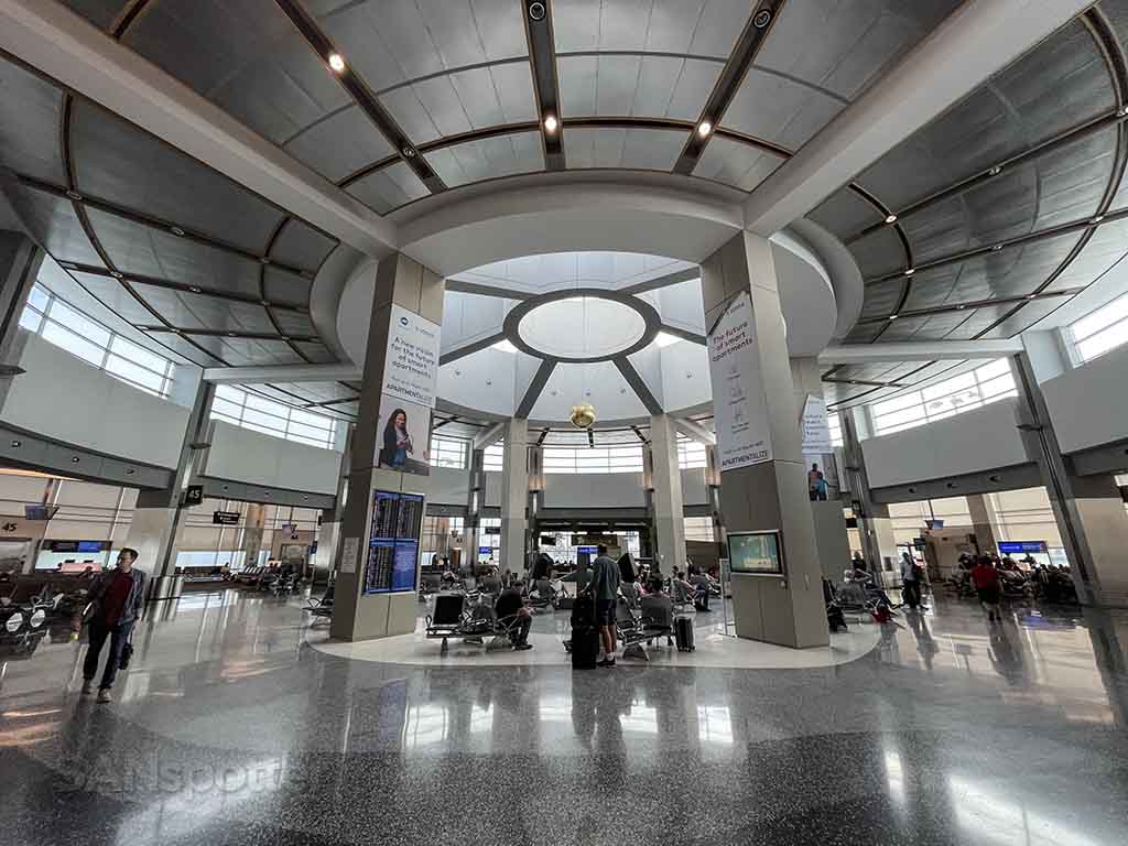 Terminal 2 west rotunda San Diego airport 