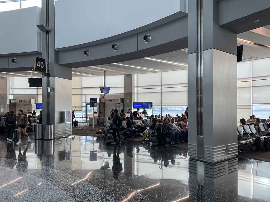 Gate 40 terminal 2 San Diego airport 