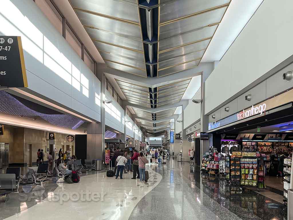 San Diego airport terminal 2 west interior 