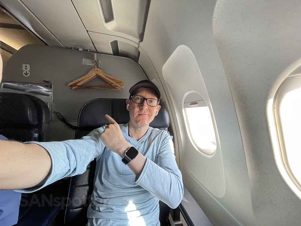 United airlines a320 first class jacket and coat hangers