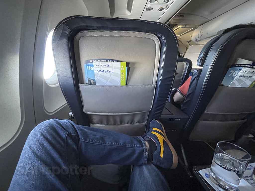 United airlines a320 first class seat comfort 