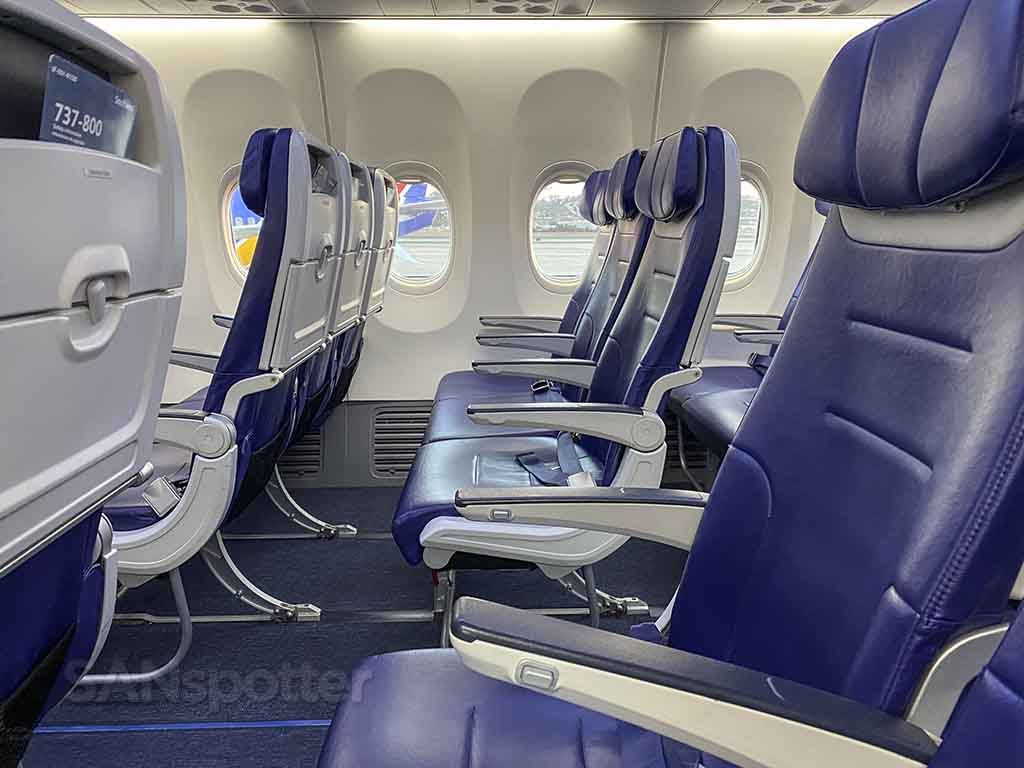 Southwest Airlines business select seats