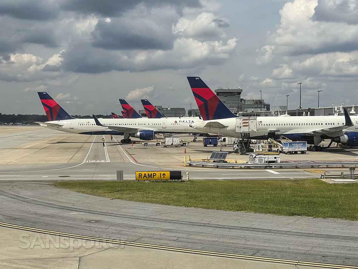 Delta 757-200s at ATL 
