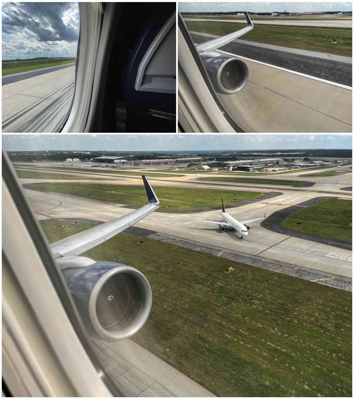 Takeoff from ATL delta 757-200