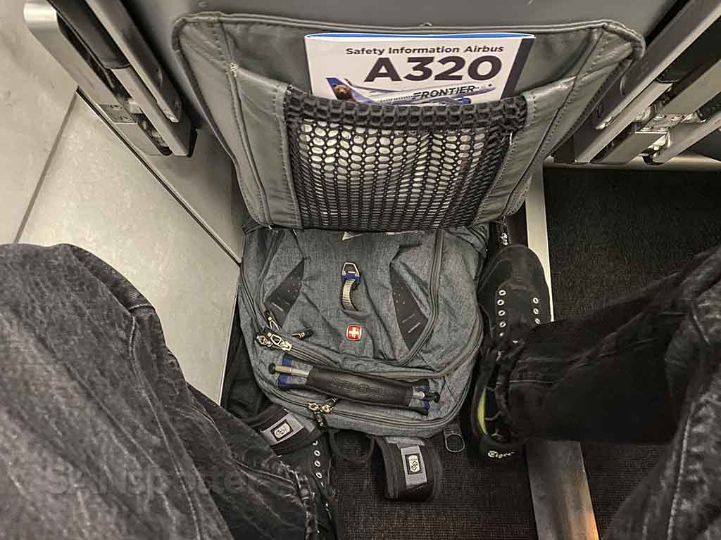 frontier airlines undersea storage