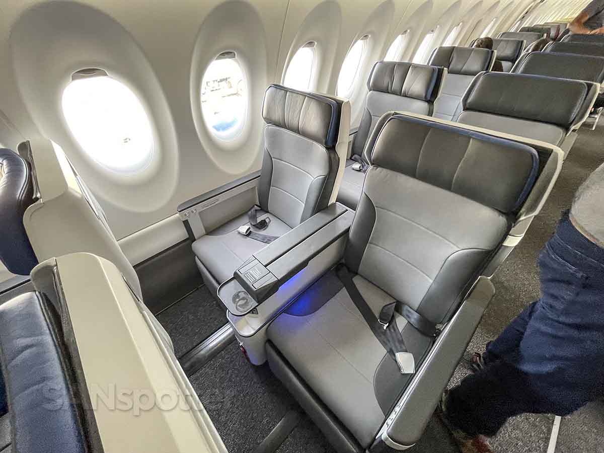 Breeze Airways a220-300 nicest seats