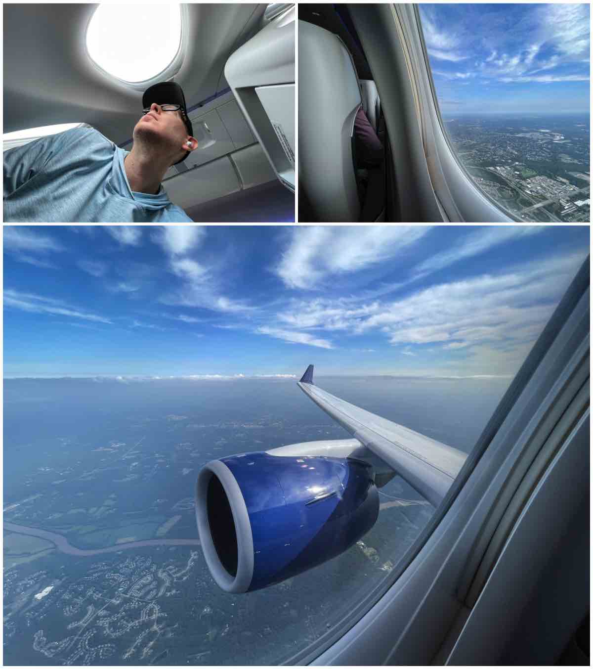 Takeoff from Richmond in a breeze airways a220-300