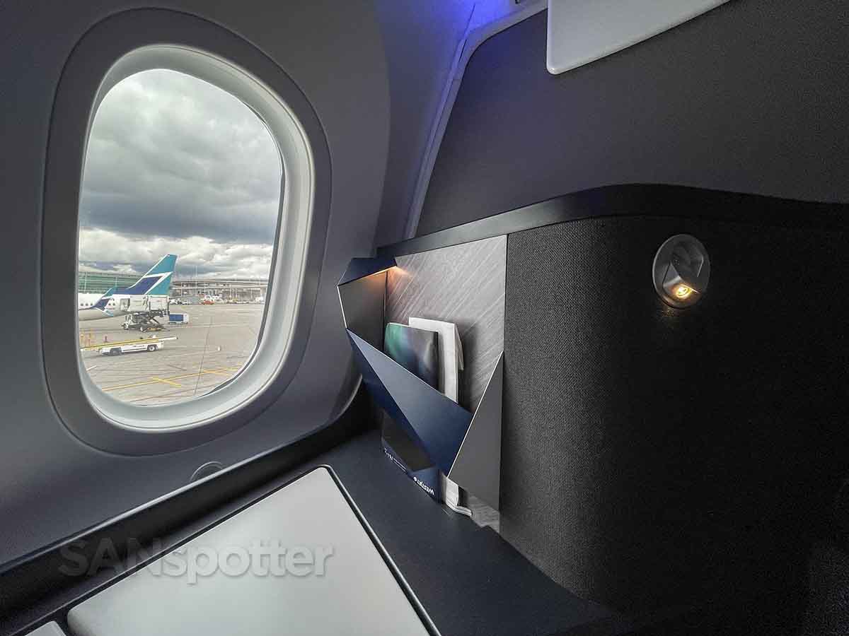 Westjet 787-9 business class seat design