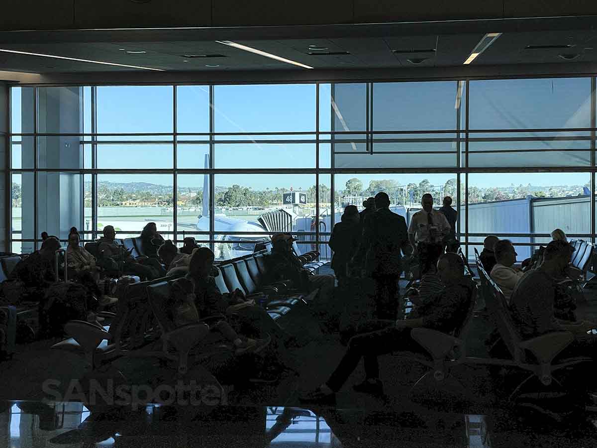Air Canada A220-300 gate 48 San Diego Airport 