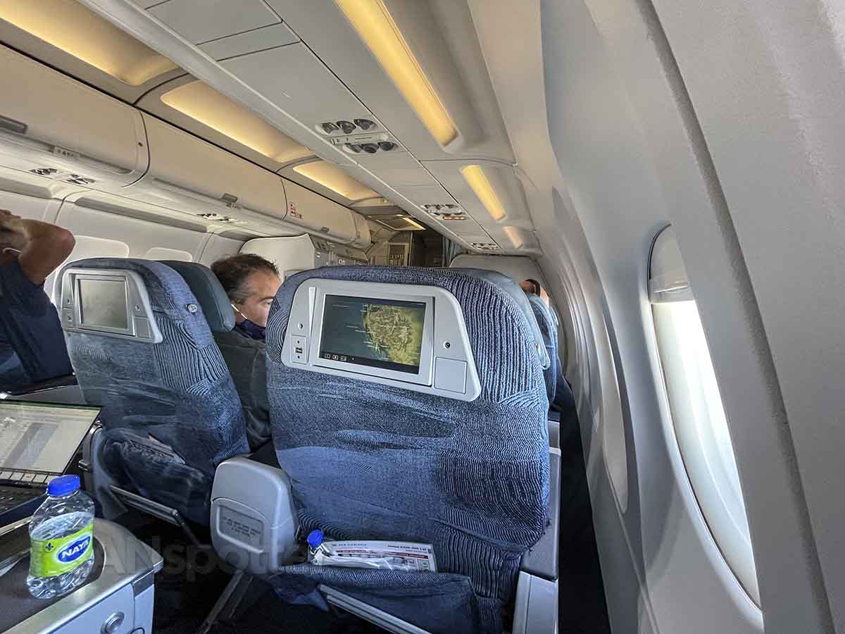 Air Canada a320 business class passengers 
