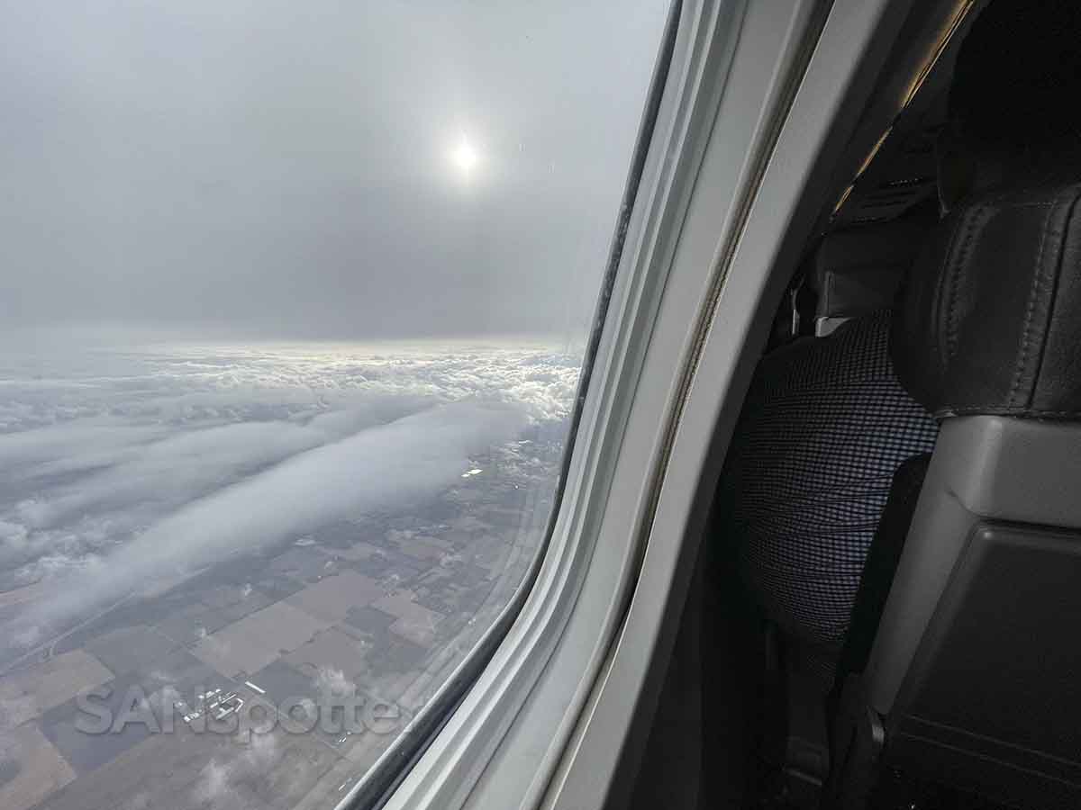 Embraer e145 window view