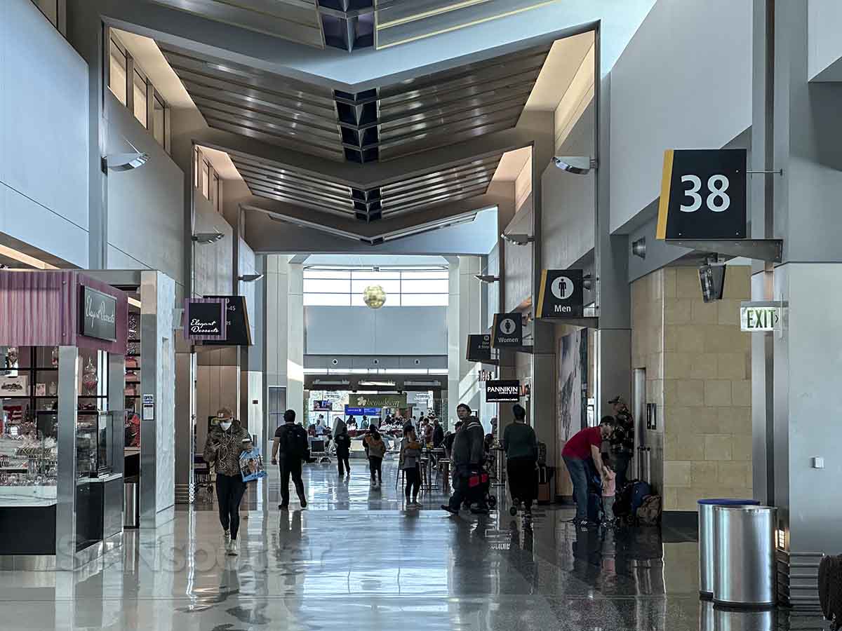 San Diego airport terminal 2 West architecture 