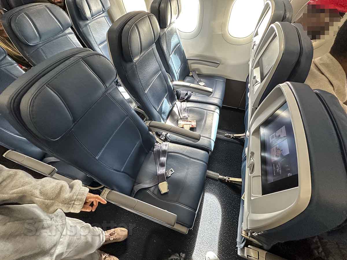 Delta A321 Economy seats