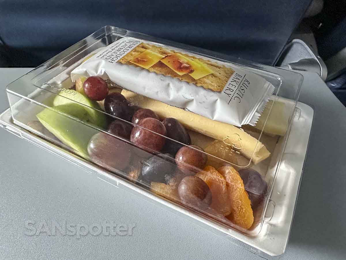 Delta A321 economy food for purchase