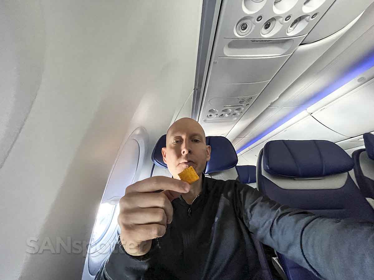 SANspotter Southwest Airlines snack