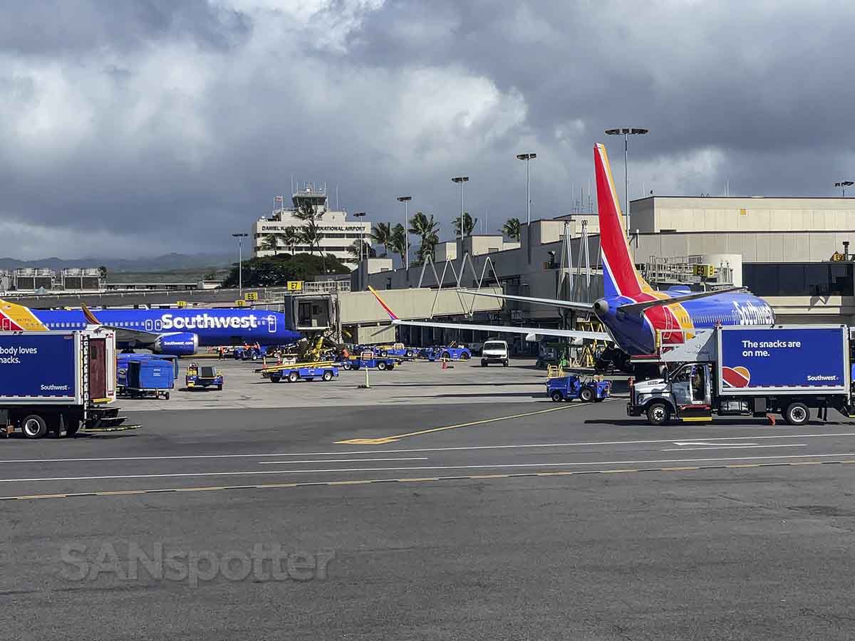 Southwest Airlines at Honolulu Airport