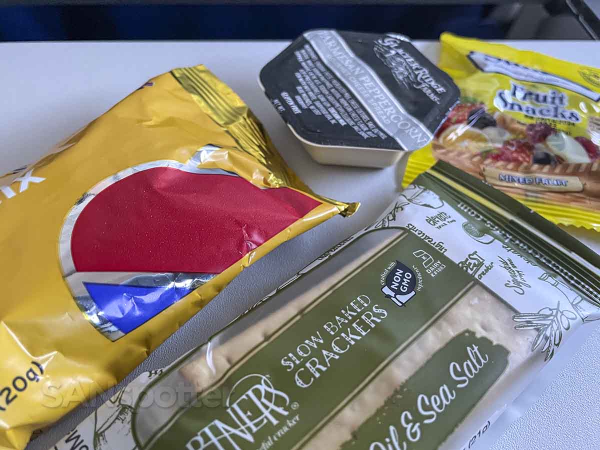 Southwest Airlines hawaii flights food