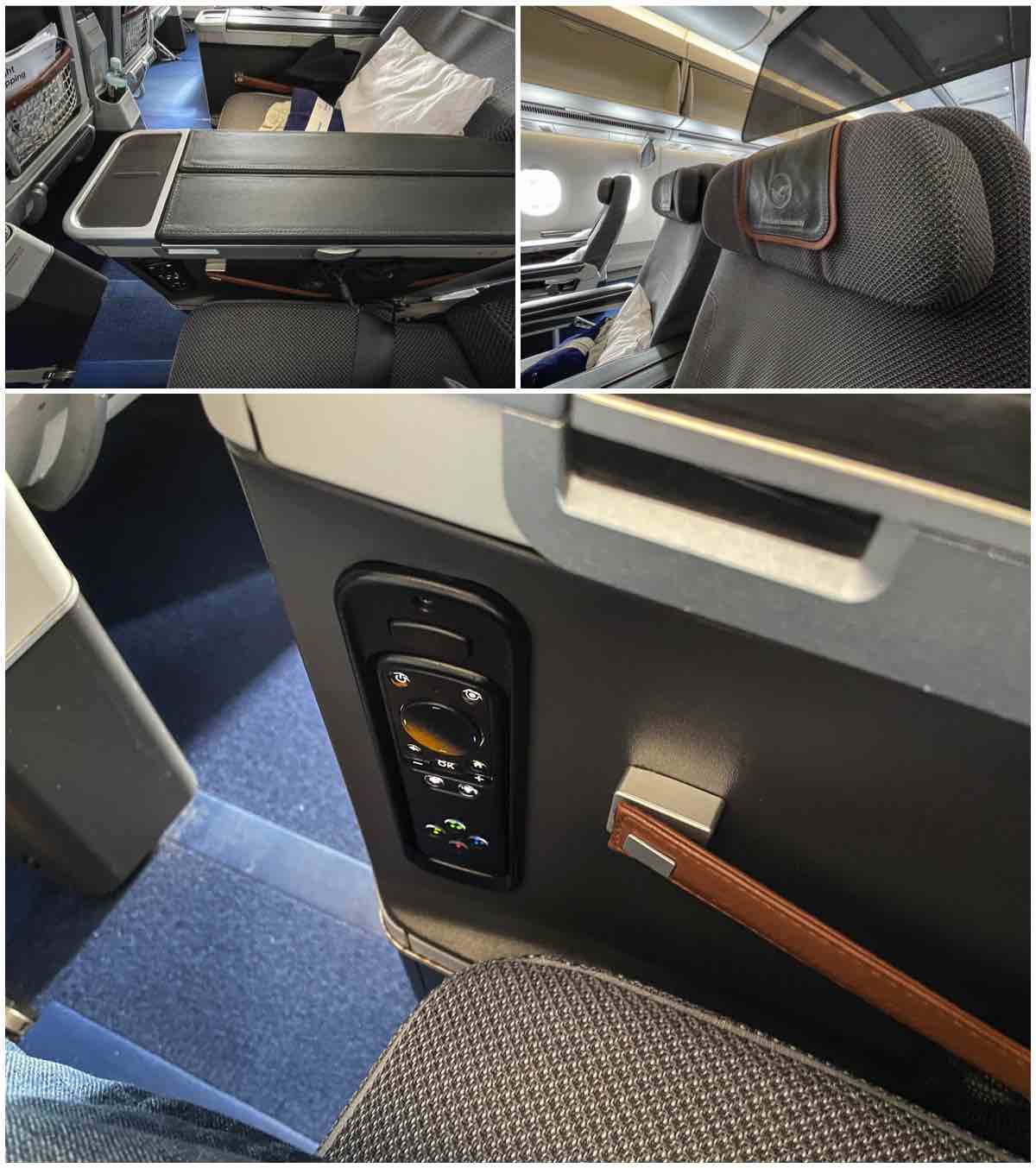 Lufthansa a350-900 premium economy seat details 