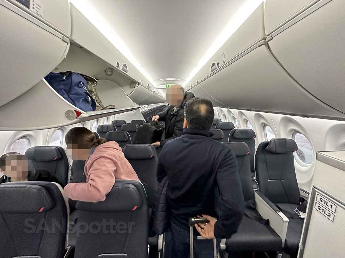 Air France a220-300 business class cabin 