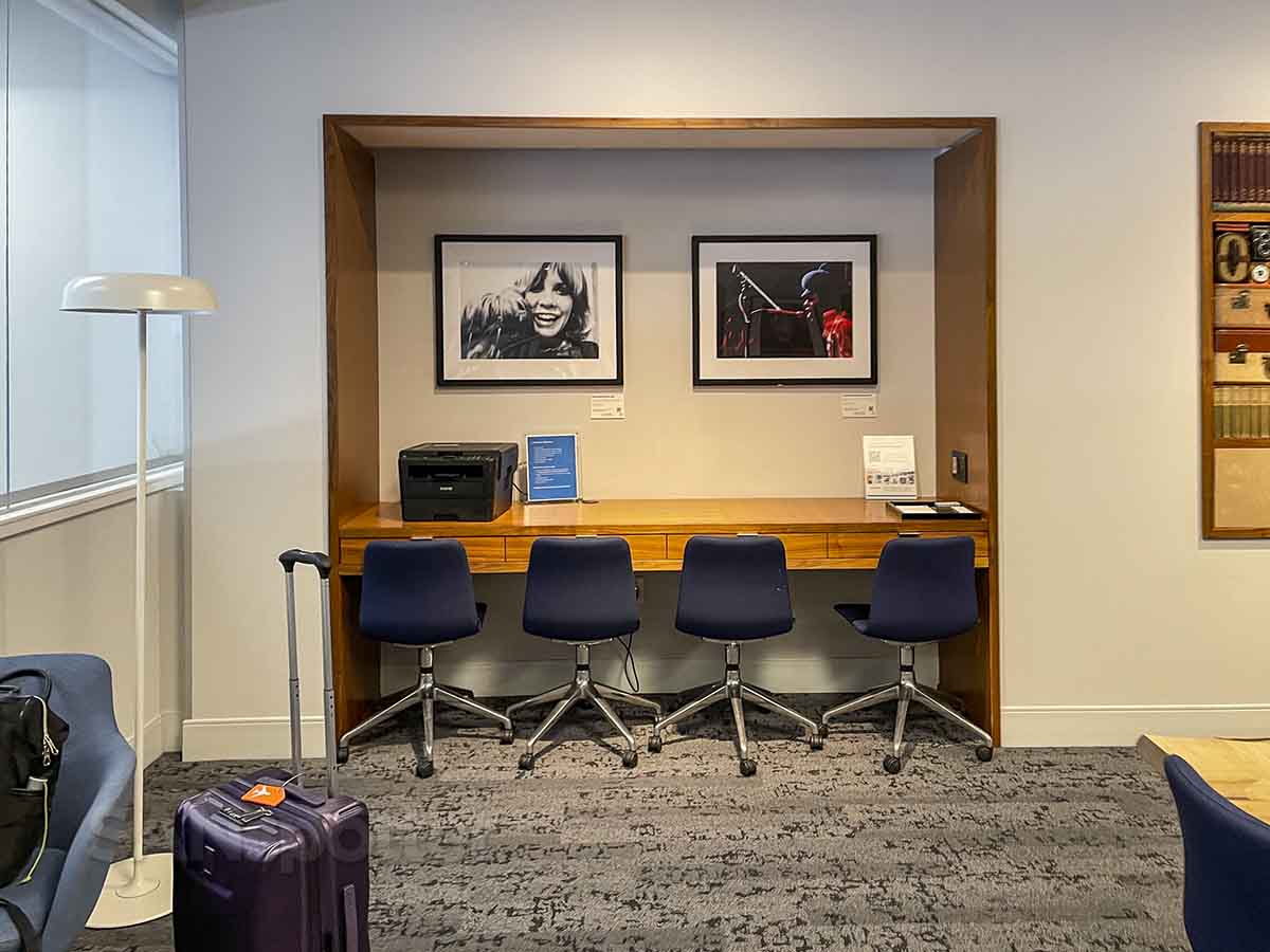 Amex centurion lounge sfo printer