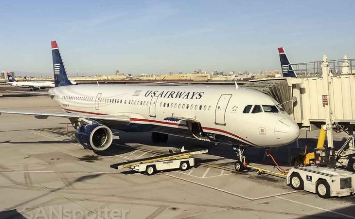 USAirways A321 economy from San Diego to Phoenix (and back)