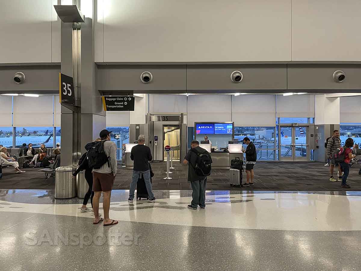 Gate 35 San Diego International Airport