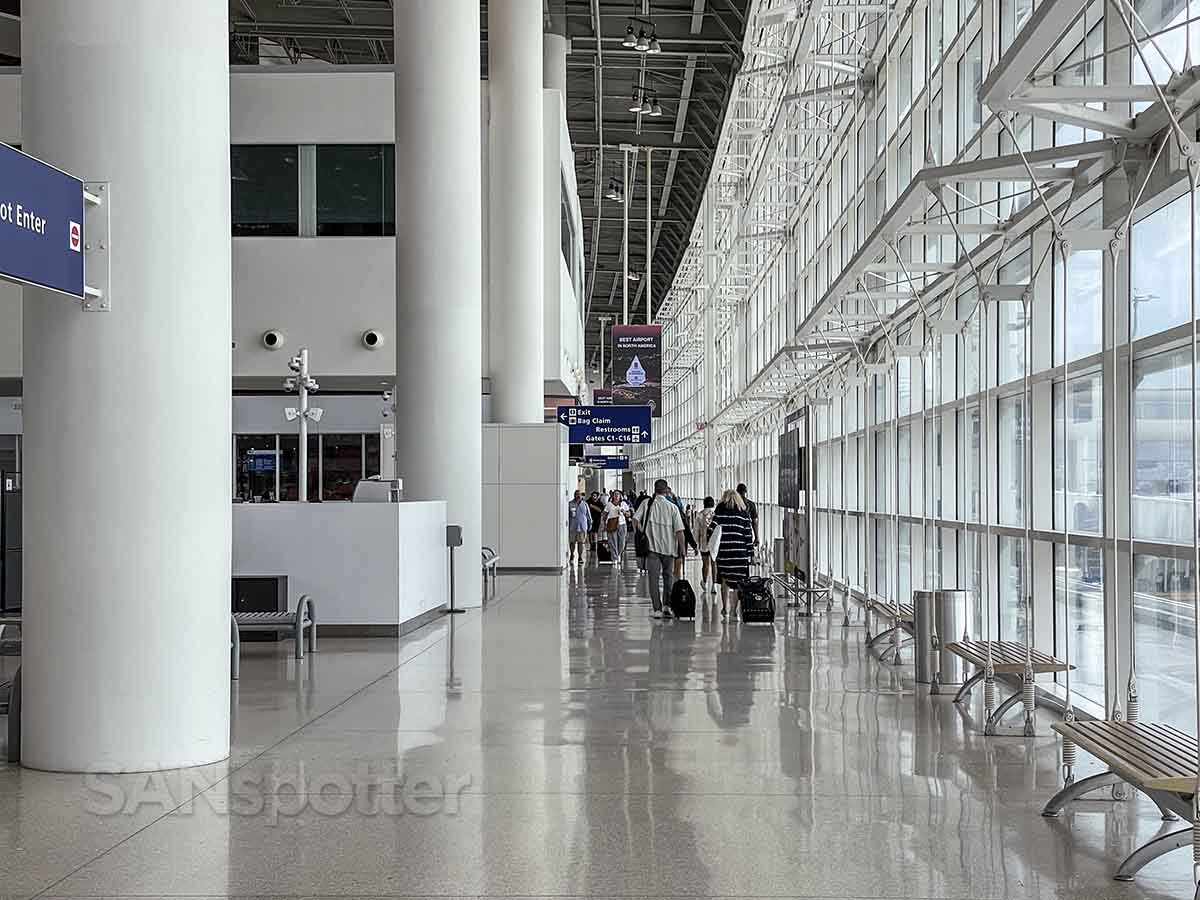 New MSY airport terminal inside 