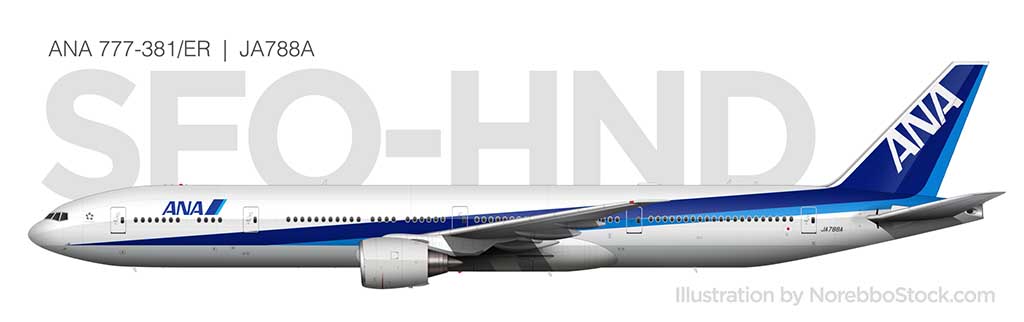ANA 777-300ER (JA788A) side view