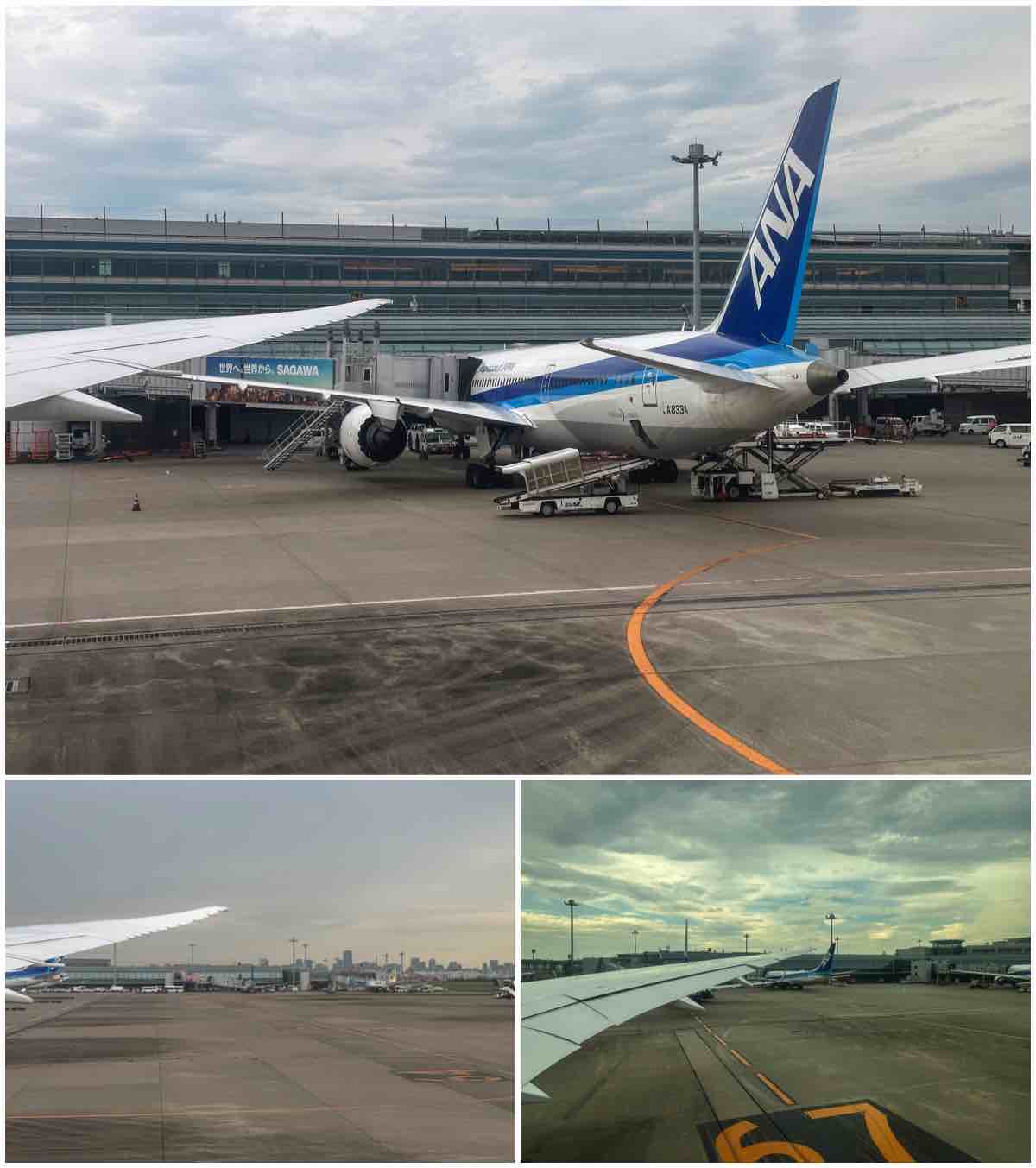 ANA 787-8 terminal 2 Haneda Airport