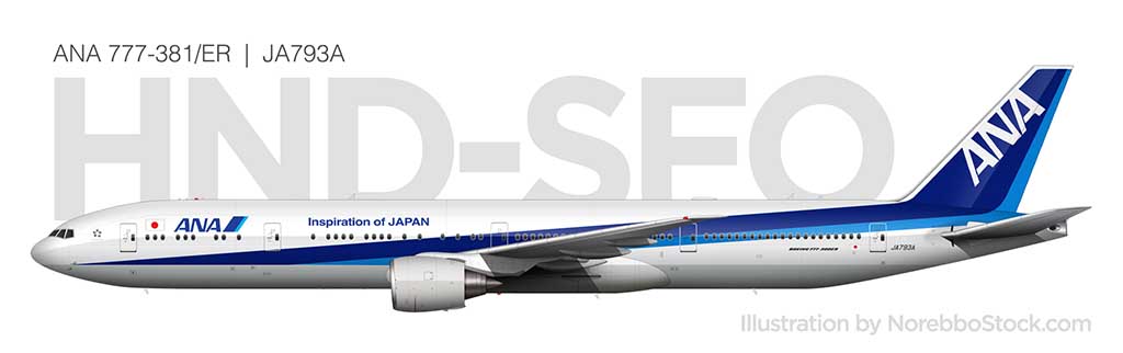 ANA 777-300ER (JA793A) side view