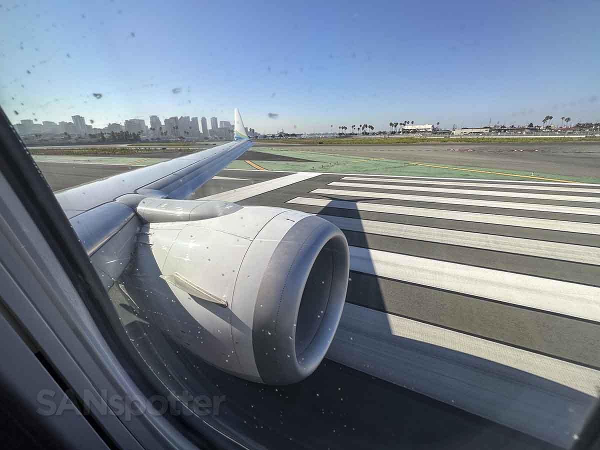 Alaska Airlines 737 MAX 9 on runway San Diego airport