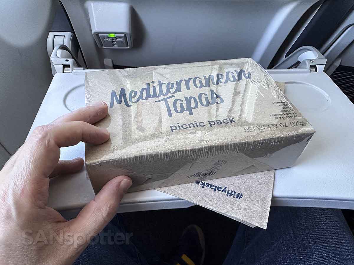 Alaska Airlines Mediterranean Tapas Picnic Pack