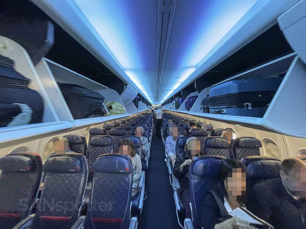 Delta 757-200 Comfort Plus cabin