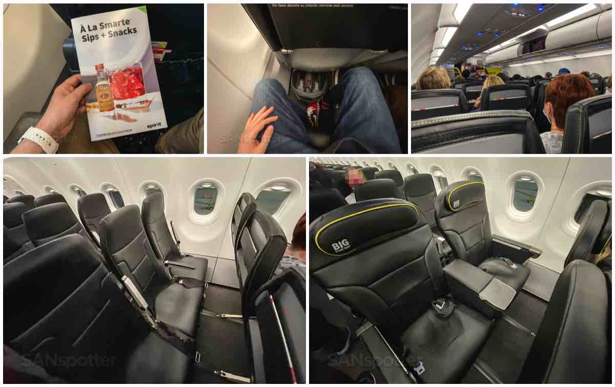 Spirit airlines seats