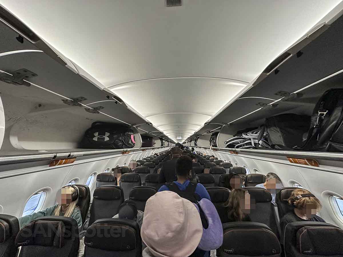 JetBlue A320 cabin