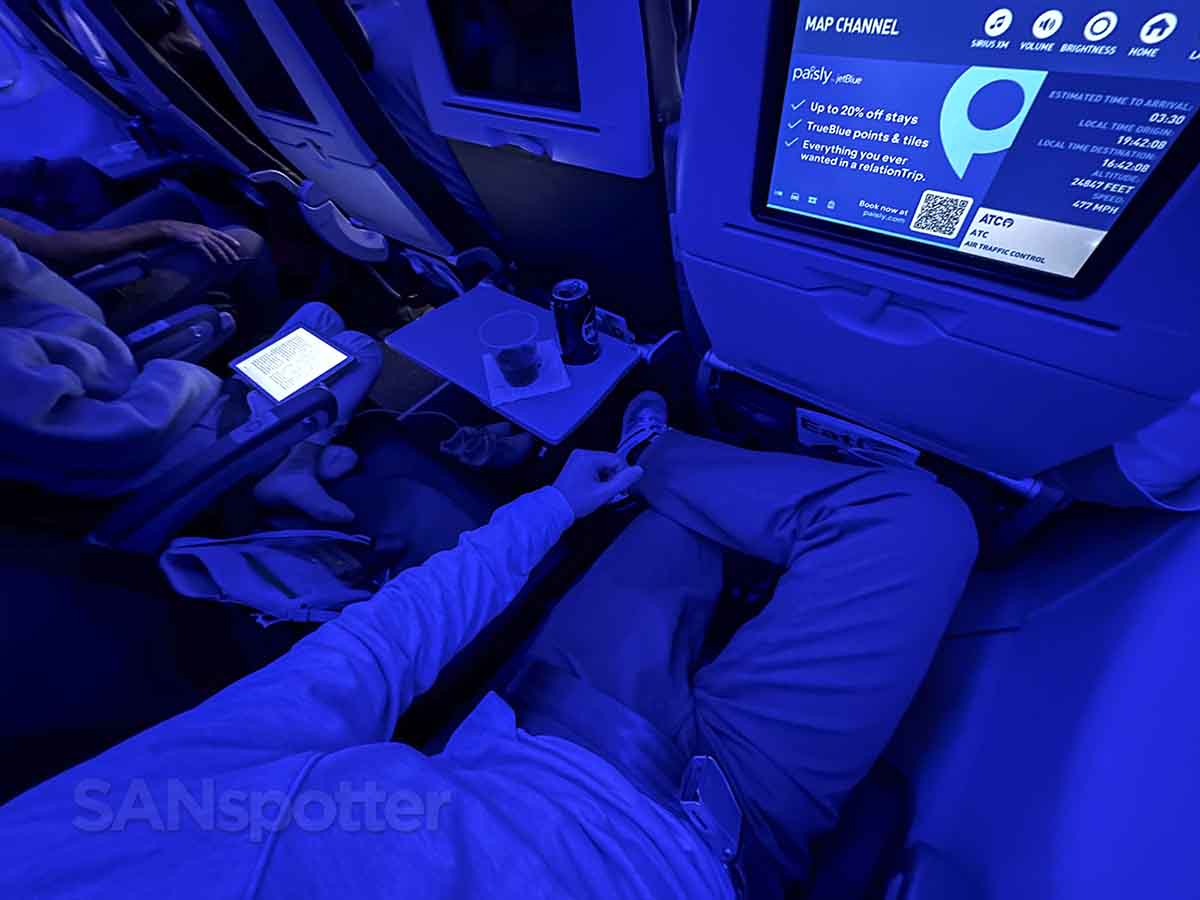 JetBlue A320 Even More Space seat comfort