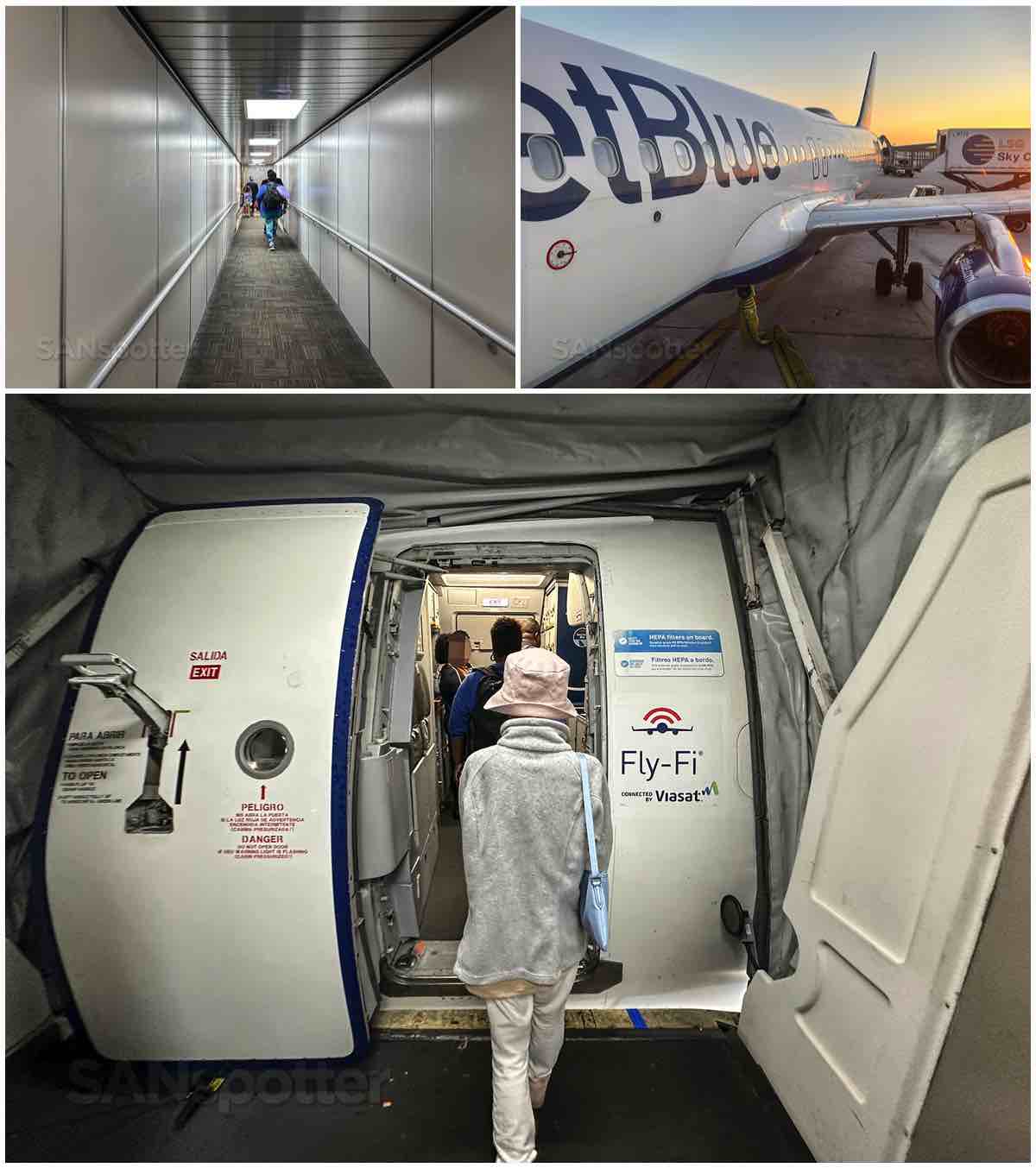 Boarding JetBlue A320 FLL