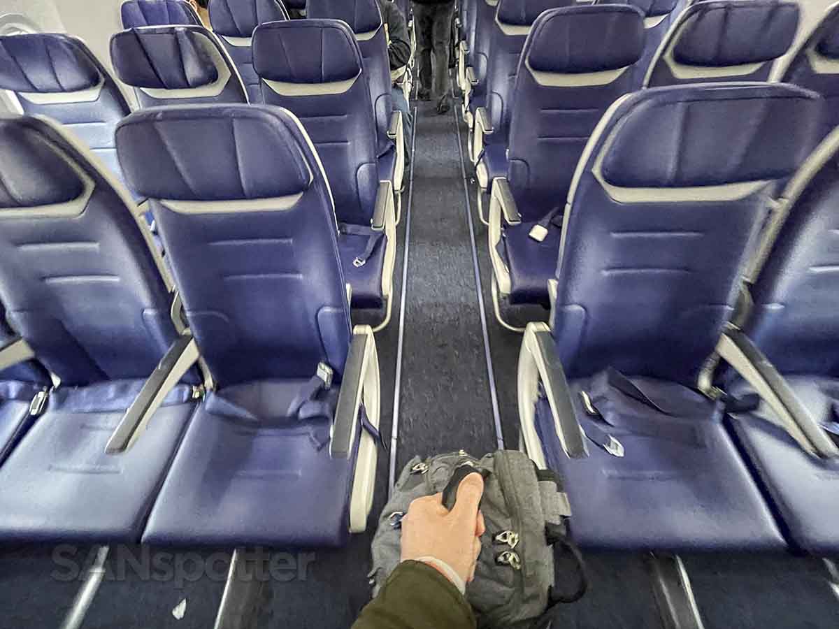 Southwest 737 MAX 8 seats