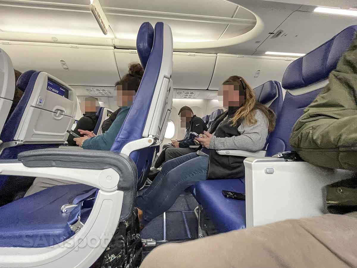 Southwest 737 MAX 8 exit row 16 passengers