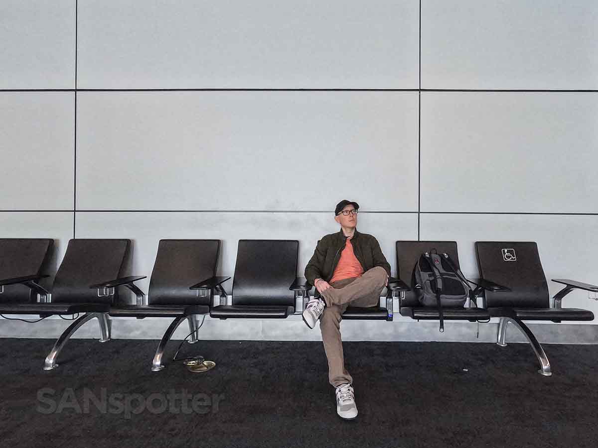 SANspotter sitting in terminal 3 PHX