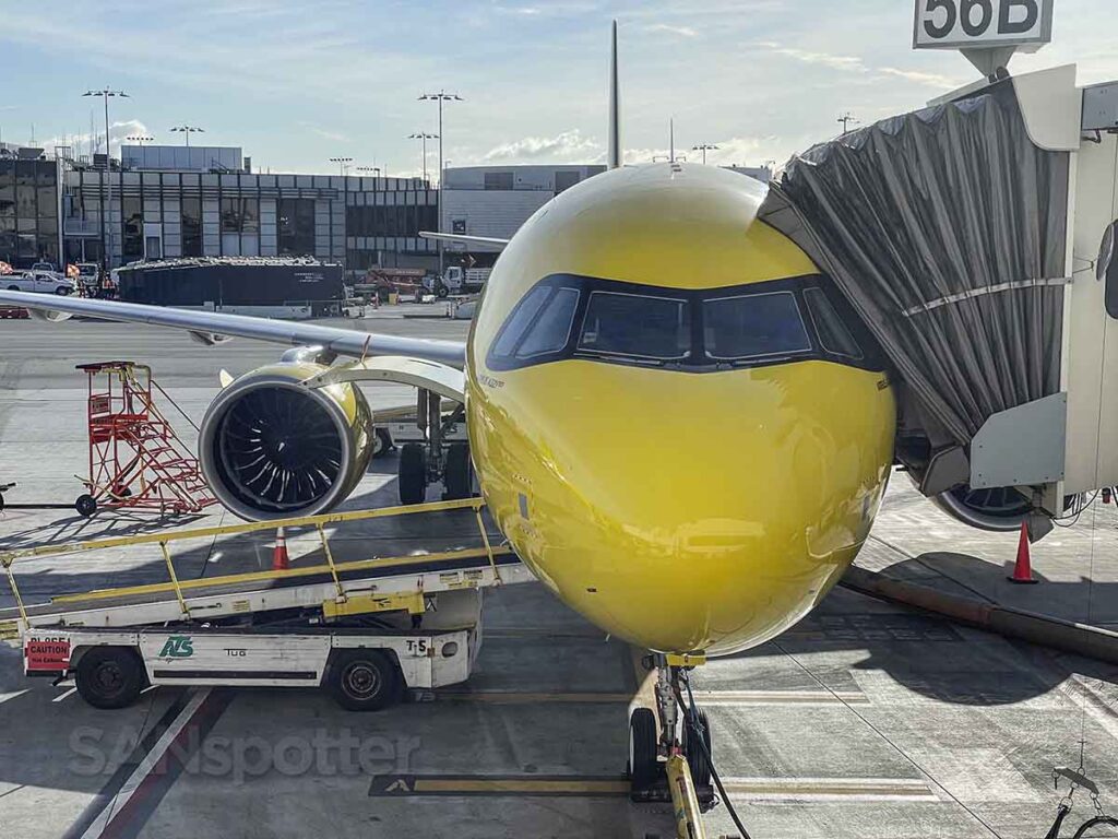 Spirit A321neo Big Front Seat: not a bad way to go if you gotta go ...