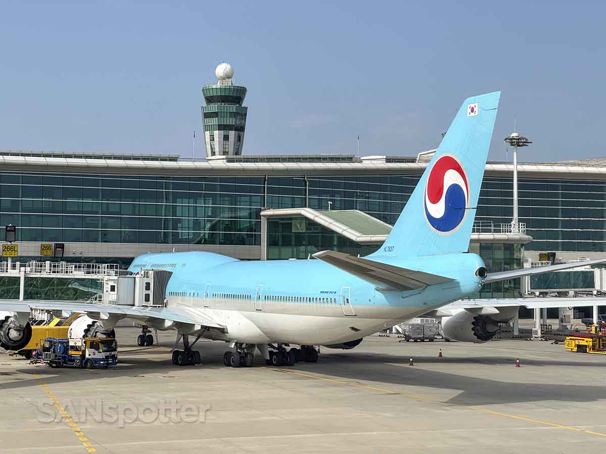 Korean Air 747-8 (HL7637) at Incheon Airport